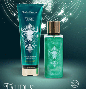 Stella Dustin Body Splash Shimmer 250ml + Loción con cólageno 236ml🌟 TAURO